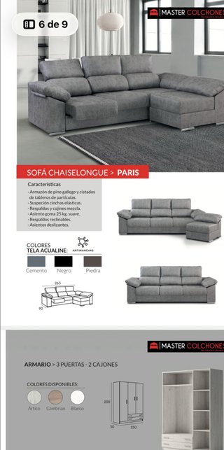 Muebles 30% de rebaja con transporte incluido