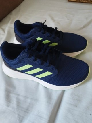 Zapatillas Adidas Galaxy 6 Azul/Verde talla 40.