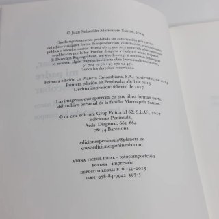 Libro "Pablo Escobar, mi padre"