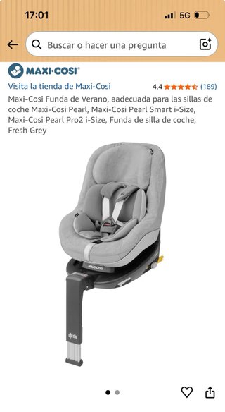 Silla Coche Maxi-Cosi Pearl Smart