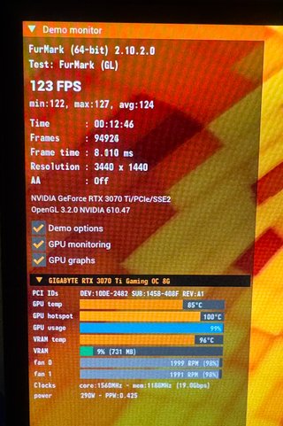 RTX 3070 Ti 8gb