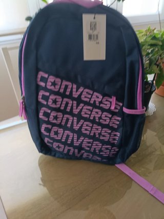 Mochila Converse Grande azul y morado