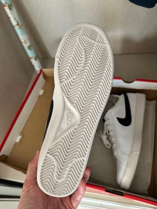Zapatillas Nike Court Blancas y Negras