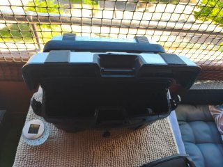 Maleta Givi Trekker 46L Negra/Plata