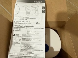 Omron X102 Total Nebulizador Compresor
