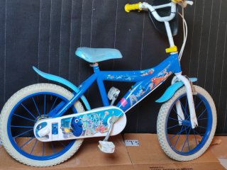 Bicicleta infantil azul