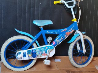 Bicicleta infantil azul