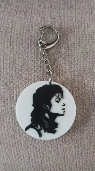 Llavero Michael Jackson 3D