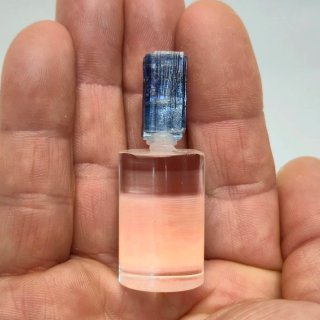 Cianita azul natural cristal transparente Brasil