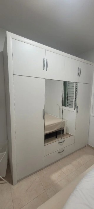 Armario 2x2,23x0,56m blanco