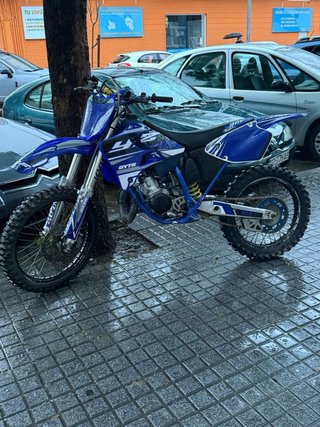 Yamaha YZ Motocross Azul