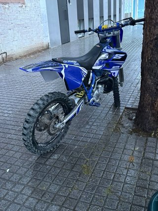 Yamaha YZ Motocross Azul