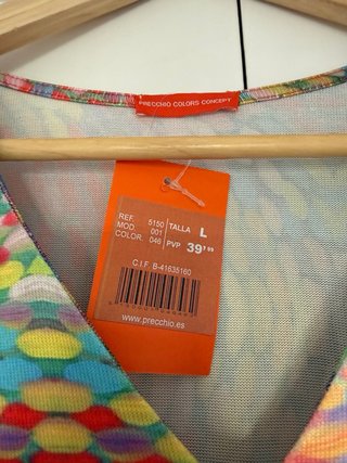 Vestido Precchio Talla L Nuevo
