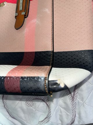 Bolso Tote Burberry Beige Multicolor