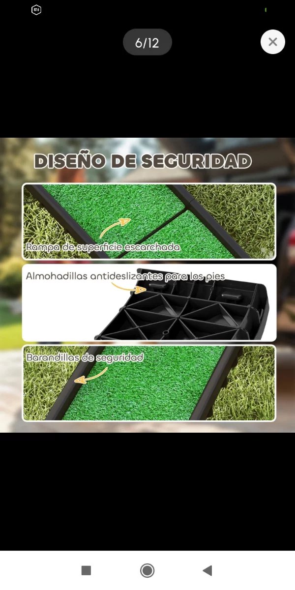 Rampa Plegable Coche Mascotas