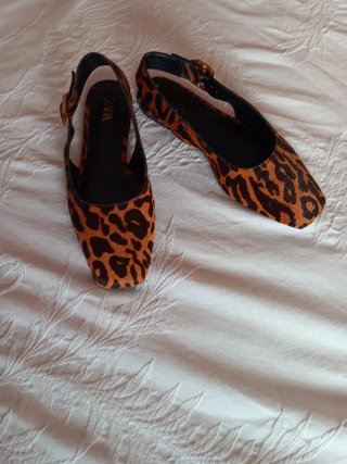 Zapatos Zara Animal Print
