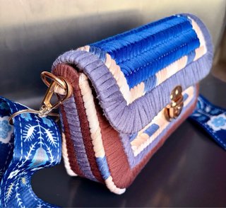 Bolso hecho a mano multicolor
