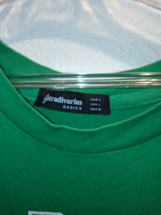 Camiseta Crop Top Verde