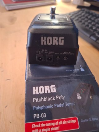 Afinador Korg Pitchblack Poly PB-03