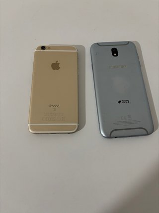 Lote de móviles Samsung y iPhone