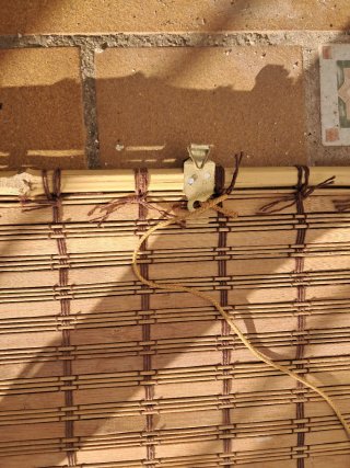 Persiana de bambú para exterior 121 × 183