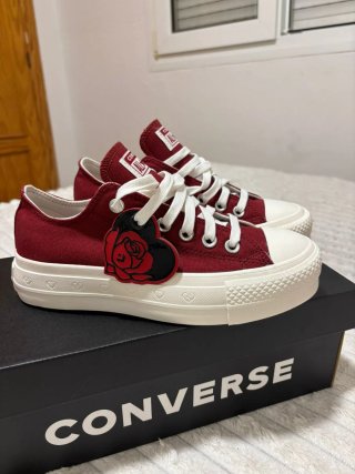 Converse All Star rojas talla 36.5