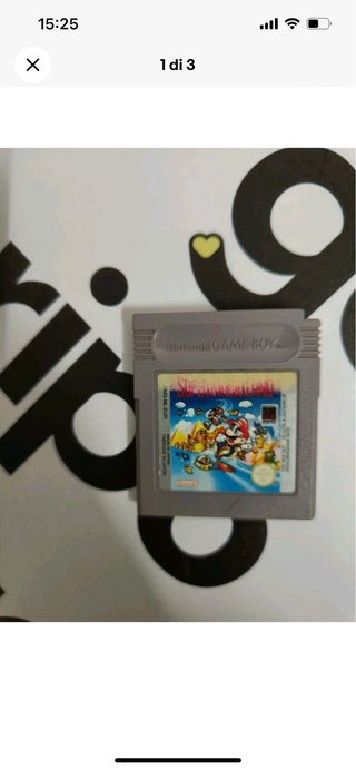 Super Mario Land Cartuccia Game Boy Nintendo