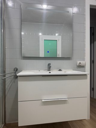 Mueble de baño IKEA blanco