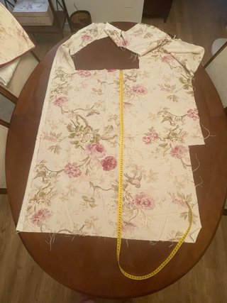 Butaca Estilo Imperio Madera Tapizada Flores+cojin