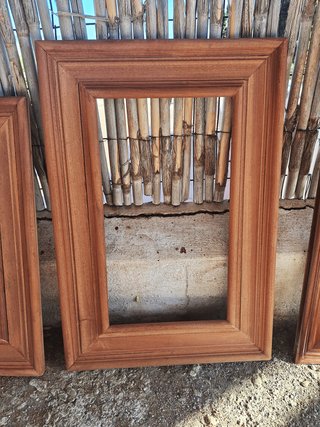 Marcos de madera rústicos nuevos SOLO MOLDURA