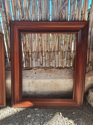Marcos de madera rústicos nuevos SOLO MOLDURA