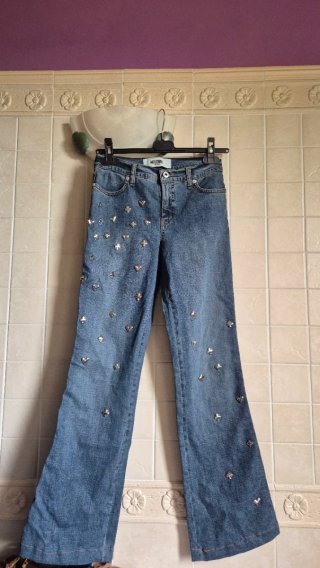 Jeans Moschino Jeans con decorazioni