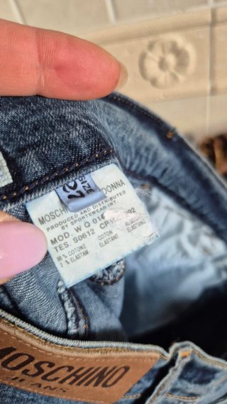 Jeans Moschino Jeans con decorazioni