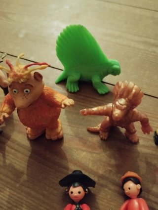 Lote Figuras Miniatura Antiguas
