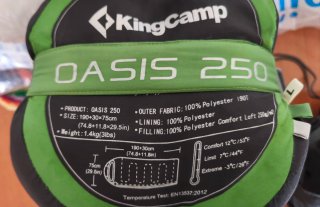 Pack 2 Sacos Dormir KingCamp Oasis 250