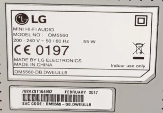 Altavoz LG XBOOM 500W Negro