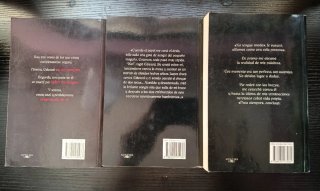 Lote 3 libros Crepúsculo en castellano