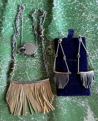 Conjunto Bimba y Lola collar y pendientes