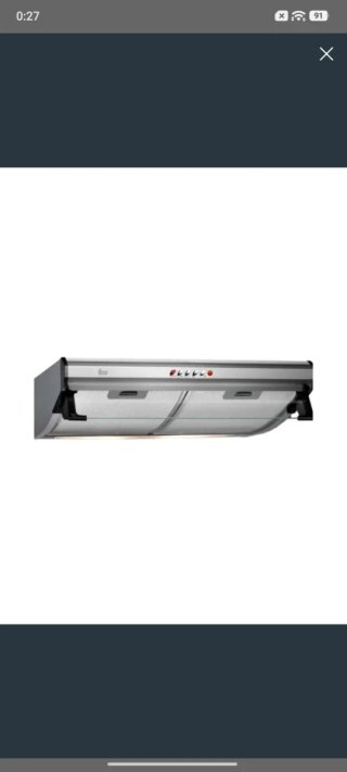 Campana Extractora Teka Inoxidable