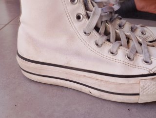 Zapatos Converse Blancos