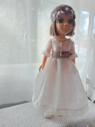 Nancy Muñeca Primera Comunión Vestido 2025