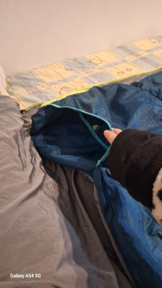 Saco de dormir Quechua MH100 Junior 10°