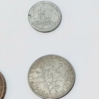Lote de 8 monedas antiguas