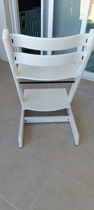 Trona Stokke Evolutiva Blanca
