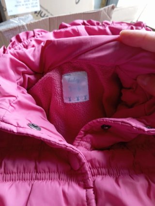 Anorak rosa 3-6 meses