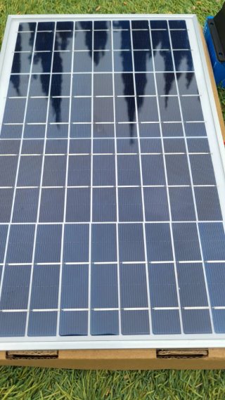 Kit solar completo nuevo con batería e inversor