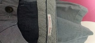 Pantalón corto caballero gris