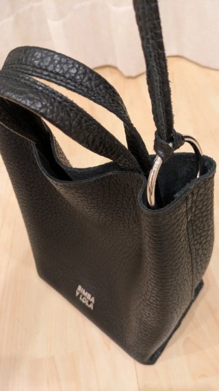 Bolso Bimba y Lola Negro Cuadrado