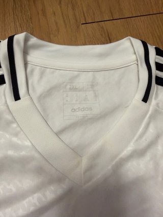 Camiseta Real Madrid Adidas Blanca