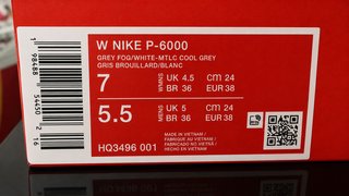 Zapatillas Nike P-6000 Mujer Grises y Plateadas
